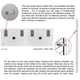 thumbnail image 3 of Empire Art Direct White Horses Set Frameless Free Floating Tempered Glass Panel Graphic Wall Art, 48" x 32" each, Ready to Hang, 3 of 9