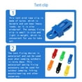 thumbnail image 2 of Abrazaderas de cuerda de viento Greeniant 10 piezas accesorio impermeable para acampar senderismo carpas Azul, 2 of 6