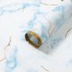 thumbnail image 1 of Nvzi flowers, gifts, gift box packaging paper, gold edged marble waterproof matte paper packaging paper (blue), 1 of 5