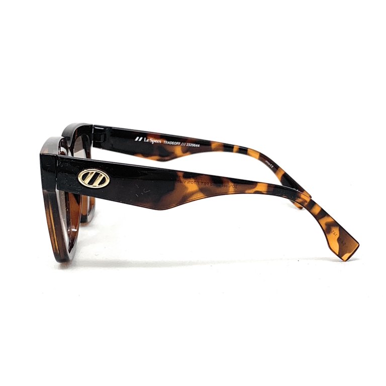 LE SPECS Le Sustain Womens Sunglasses Tradeoff 2329644 Dark Tortoise 54mm Le Specs Sunglasses in Sunglasses - Walmart.com main image 4