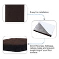 thumbnail image 5 of Uxcell 20pcs Felt Furniture Pads Square 3/4" Floor Protector for Sofa Chair Leg, 5 of 6