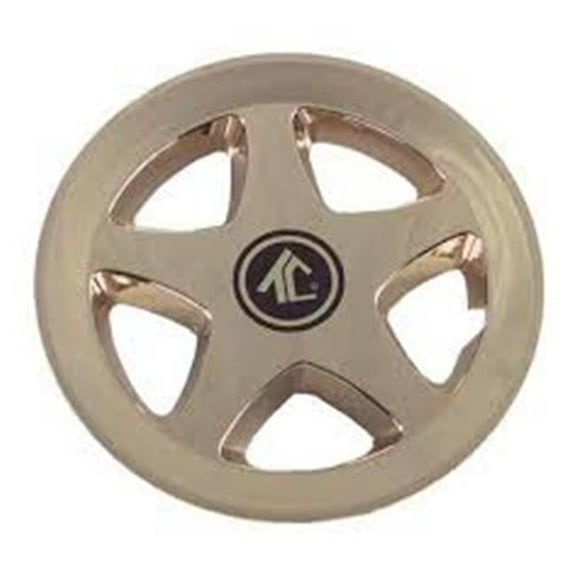 StentensGolf WCT006C Tek Wheel Cover - Gold Plated