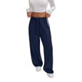 thumbnail image 4 of Women's Jogging Pants Loose Straight Leg for Sports and Athletic Activities, 4 of 9