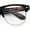 Tortoise Gold - Clear, variant on SA106 Mens Hipster Half Horn Rim Clear Lens Geek Fashion Eyeglasses Black Gold - Clear