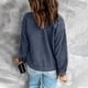 thumbnail image 5 of Puntoco, abrigo para mujer, moda para mujer, Color sólido, manga larga, solapa, top, cárdigan informal suelto, top, abrigo, liquidación de Navidad Puntoco Puntoco-451, 5 of 9