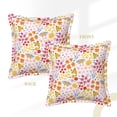 thumbnail image 3 of Bingfone Decorative Pillow Covers 18"x18" Colorful Floral Couch Pillow Cases Modern Farmhouse Covers for Couch Sofa Bed, 3 of 9