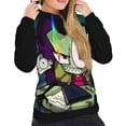 thumbnail image 3 of Cartoon Invader Zim Sweatshirt For Womens Fashion Hoodies Pullover Athletic Daily Hoody Hooded Clothing Gift Medium, 3 of 7