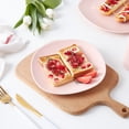 thumbnail image 3 of Stone + Lain Delilah Porcelain Collection Dish Set, 6 Salad Plates Service for 6, Blush, 3 of 6