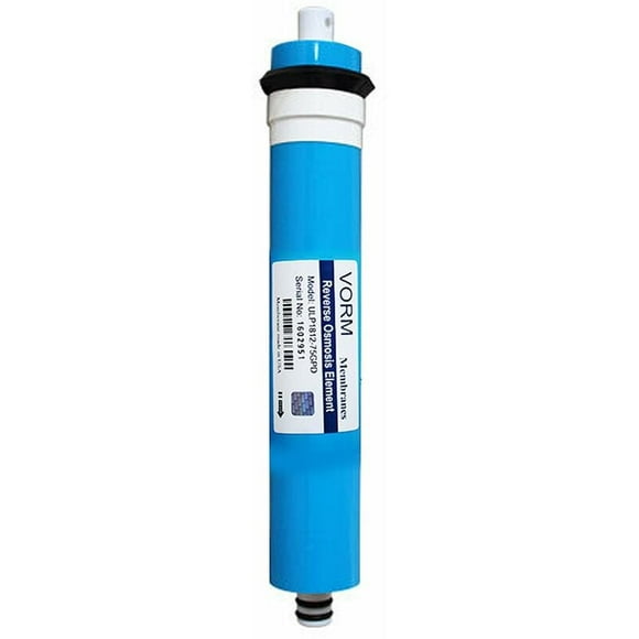 Residential Water Filter Purifier, Reverse Osmosis System with Universal Standard Size Membrane for Yoiurt Filters, Easy to Install and Use, High Contaminant Rejection for Safe