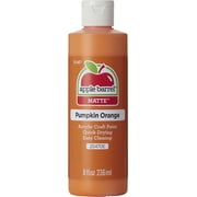 Apple Barrel 20470E Acrylic Craft Paint, Matte Finish, Pumpkin Orange, 8 fl oz