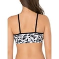 thumbnail image 3 of Women's Fruit Of The Loom 9036 Spaghetti Strap Short Bra - 3 Pack (KALEIDO/CHARCOAL/RED 34), 3 of 7