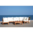 Safavieh Outdoor Granton 5 Piece Sectional Conversation Set - Walmart.com