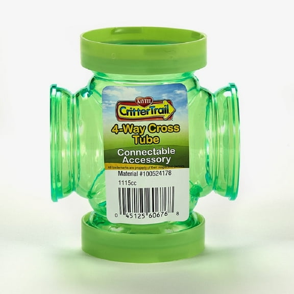 CRITTERTRAIL FUN-NEL TUBE 4-WAY DISPLAY(Pack of 1)