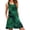 Floral Green, variant on PPYOUNG Women Summer Casual Swing T-Shirt Dresses Beach Cover up Loose Tank Dress XL