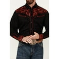 thumbnail image 3 of Rodeo Men's Clothing Embroidered Long Sleeve Snap Western Shirt - PS500-563 Medium, 3 of 4