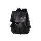thumbnail image 2 of Mochila para ordenador portátil de cuero PU, compatible con 15,6 pulgadas, portátil, ligera, multifuncional, para ir de compras, ciclismo, viajes al negro, 2 of 8