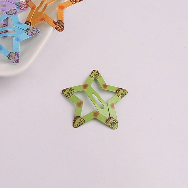 Horquilla para el pelo de niña bonita, pinza pequeña de color caramelo, accesorios para el cabello