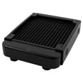thumbnail image 3 of Water Cooling Radiator, 18 Pipe G1/4 Thread Heat Row Radiator Aluminum Heat Exchanger Radiator for PC CPU Computer Water Cool System 120mm Black, 3 of 5