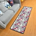 thumbnail image 3 of Dreamtimes Merry Xmas Theme Hallway Runner Rug 2'x6' Kitchen Rug with Rubber Backing Winter Snowman Birds Non Slip Entryway Rug Runner Washable Soft Area Rug for Hallway Bedroom Kitchen Decor, 3 of 6
