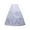 3 steel straps, variant on Women Crinoline Petticoat White Hoop Skirt Ball Gown Slip Girls Underskirt