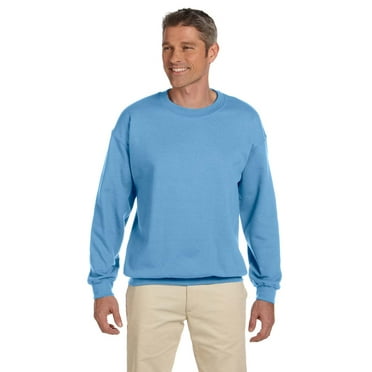 The Gildan Adult Heavy Blend 8 oz, 50/50 Fleece Crew - CAROLINA BLUE - L