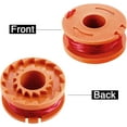 thumbnail image 3 of Carrete de hilo para recortadora duradero para modelos Worx, repuesto de carrete de hilo para bordeadora con alimentación automática para Weed Eater, repuestos de hilo para recortadora para Wg151.5, 3 of 5