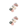 thumbnail image 3 of Sonducket Pinza para el pelo de 3 piezas, decoración para la cabeza, tamaño compacto, ahorro de espacio, accesorios para mujer, alfileres de flores Type3 NO3 Sonducket CBP587148, 3 of 5