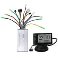 thumbnail image 1 of Electric Bicycle Controller Meter Kit, 22A Current IP65 Waterproof Grade Grooves Designe 500W 750W Electric Scooter Controller  For Cycling, 1 of 8