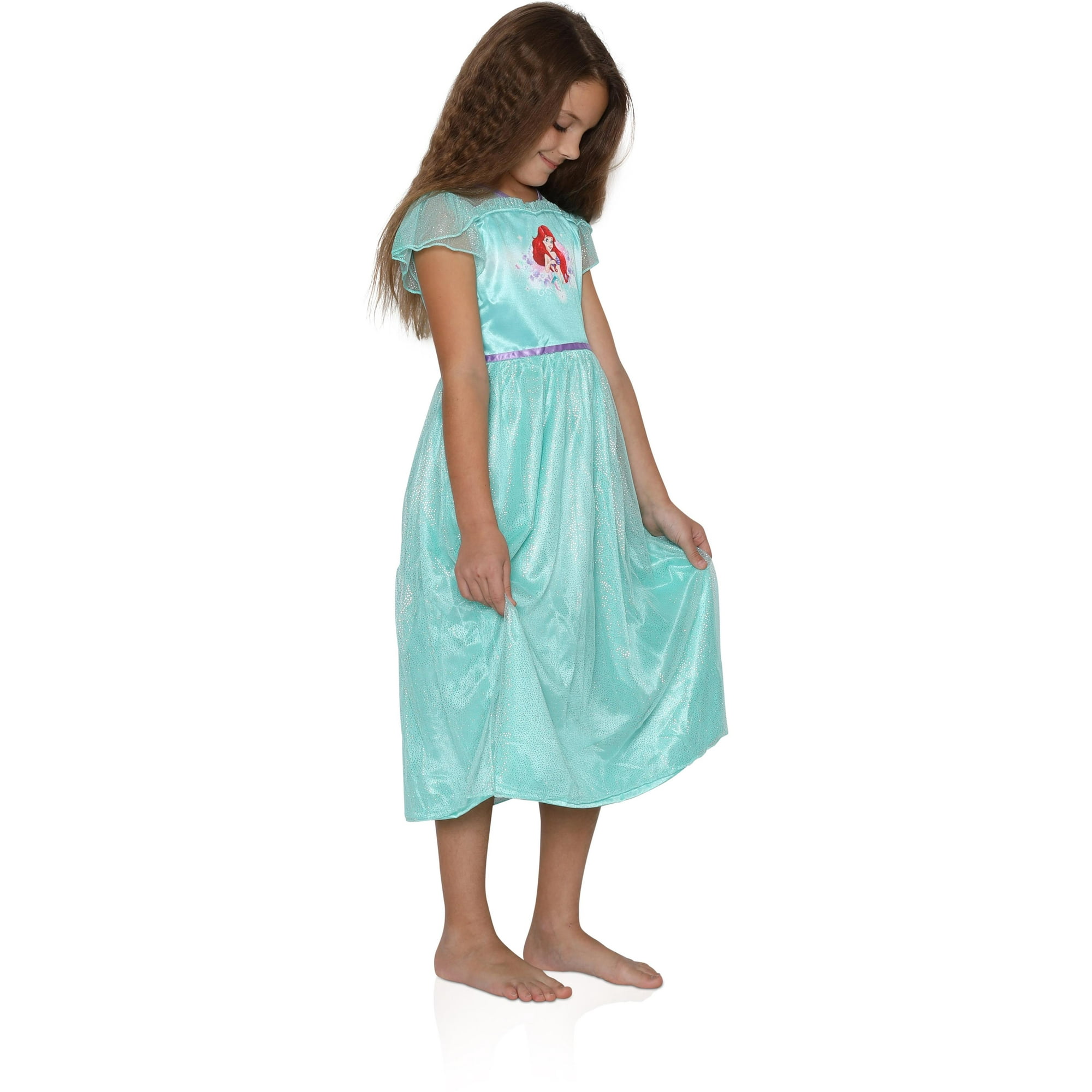 La Petite Sirene Ariel Filles Fantaisie Robe Pyjamas Chemise de Nuit Enfant en Bas Age Petit Enfant Grand Enfant Walmart