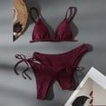 thumbnail image 4 of Wowcloth Women's Bikini, Fashion Casual Solid Color 3-Piece Separate Set, Swimwear for Beach and Pool, 4 of 5
