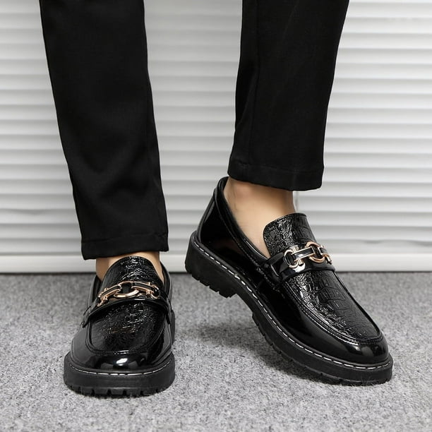 Zapatos de otoño para hombre, zapatos casuales, zapatos de moda para estudiantes, zapatos pequeños de cuero para hombre, zapatos para hombre, botas Martin impermeables, zapatos bajos
