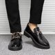 thumbnail image 1 of Zapatos de otoño para hombre, zapatos casuales, zapatos de moda para estudiantes, zapatos pequeños de cuero para hombre, zapatos para hombre, botas Martin impermeables, zapatos bajos, 1 of 6