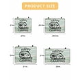 thumbnail image 7 of Large Induction Cooktop Protector Mat Camping Car Stove Top Covers for Electric Stove, Farmhouse Cabin Retro Green Wooden Grain Decorative Stove Burner Cover Mats, Glass Top Stove Cover, 7 of 7