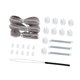 thumbnail image 4 of Kit de reparación de persianas plisadas para vehículos recreativos, accesorios de ferretería livianos, persianas resistentes para vehículos recreativos Gris, 4 of 9