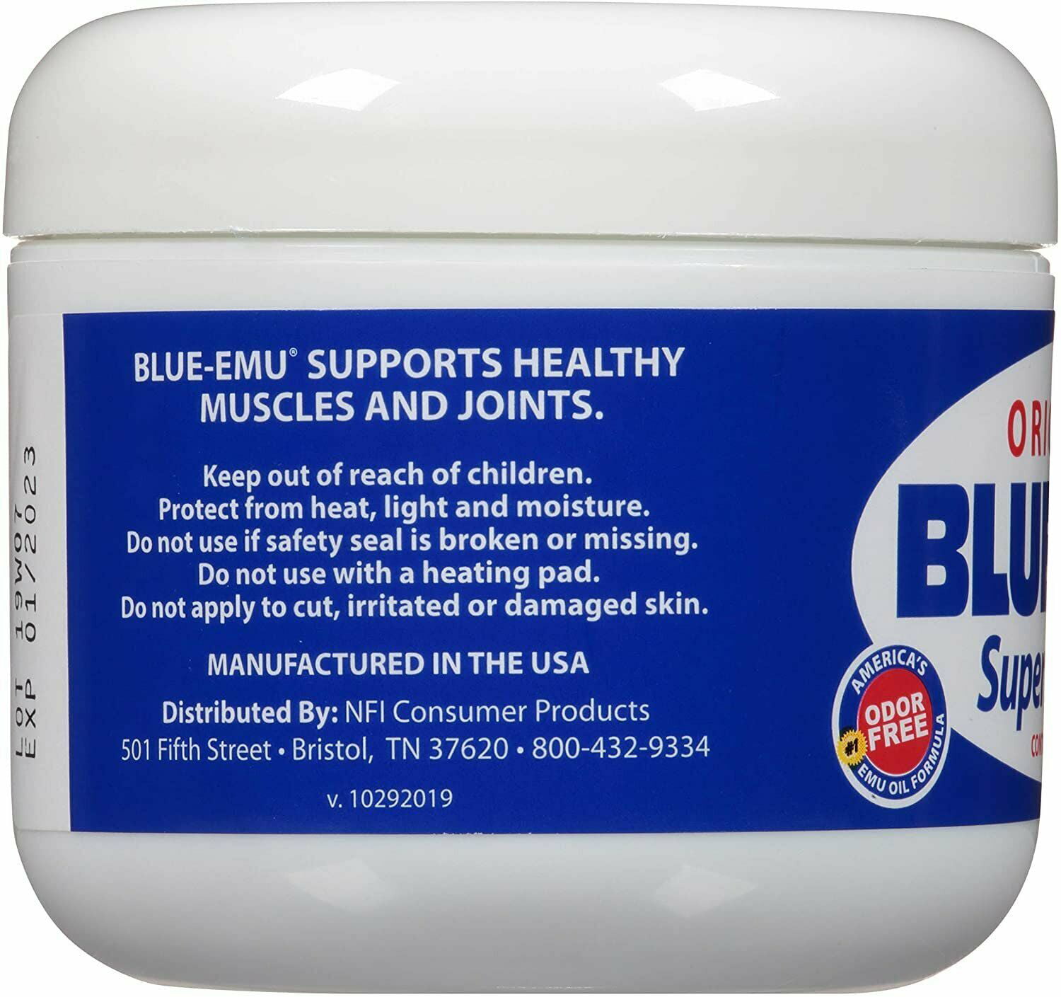 Blue-Emu Original Super Strength Pain Relieving Cream 2 Oz Exp 3 /2024~ NEW!