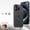 Black, variant on For iPhone 15 Pro Phone Case,2-in-1 Snap Buckle Switch,No Back Design,Heat Dissipation Shockproof Anti-fall Drop Protection,With Camera Protector,Anti-Scratch Rugged Phone Case,Orange