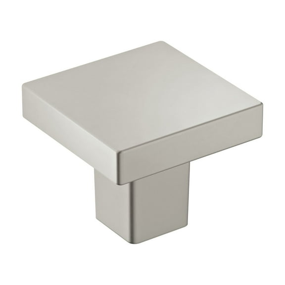 Miseno Mckbz100 Canyon 1-3/16" Square Cabinet Knob - Nickel