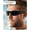 thumbnail image 3 of Pulidora de Gafas grinderPUNCH Super Oscuras Polarizadas Estilo Biker Negro, 3 of 4