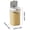 E, variant on Food Grade Container Food Grade Light Proof Sealed Can 1300ml Amber Airtight Container Dry Food Storage Box Large Capacity Milk Powder Can Kitchen Organizer Light Proof Can