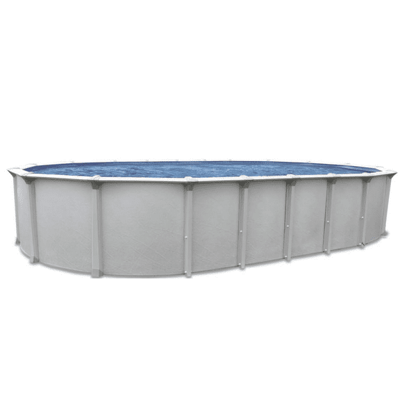 Colombia 15' x 26' x 54" Oval Above Ground Swimming Pool Platinum Package