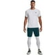 thumbnail image 3 of Leggins Under Armour HeatGear Armour para hombre, color blanco/negro, talla XXL, 3 of 5