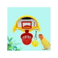 thumbnail image 6 of Mini Basketball Hoop Props Funny Parrot Birds Toys Pet Supplies Parakeet Bell Ball Chew Toy, 6 of 8