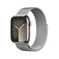 thumbnail image 2 of Smartwatch Apple Series&nbsp;9 (GPS&nbsp;+&nbsp;Cellular) Caja de acero inoxidable Plata 45MM pulsera Milanese Loop Plata, 2 of 4
