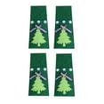 thumbnail image 2 of EGNMCR Christmas Decorations, Christmas Gifts Christmas Decorations Table Tableware Set Hotel Tableware Set Christmas Tree Knife And Fork Bag 4 fork storage, 2 of 6