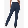 thumbnail image 3 of Jessica London Women's Plus Size Everyday Stretch Cotton Straight Leg, 3 of 5