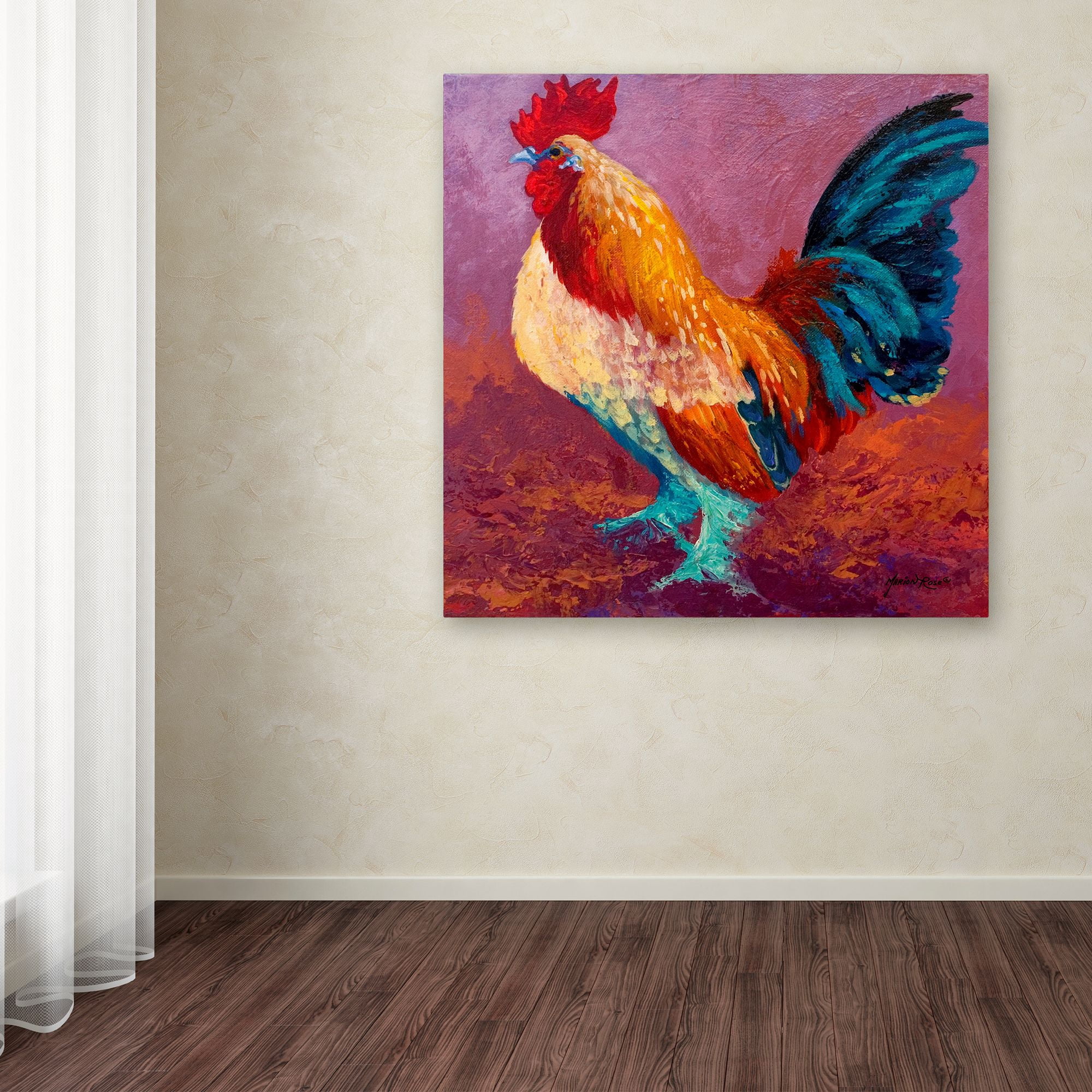 Trademark Fine Art 'Fancy Pants' Canvas Art by Marion Rose