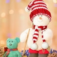thumbnail image 4 of Dalrosia 16pcs Mini Christmas Knit Hat Scarf Set Christmas Doll Knit Decor Miniature Santa Hat Scarves Doll Clothing Accessories DIY Craft for Xmas Tree Santa for Christmas Gift Decoration, 4 of 6