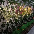 thumbnail image 2 of Solar Outdoor Lights, 2Pack Lavender Garden Stake Lights Waterproof Outdoor Decorative Landscape Lights for Patio Yard Backyard Walkway Lawn, White, 2 of 6