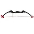 thumbnail image 3 of Open Box Genesis Original Archery Compound Bow/Arrow Set, Left Handed, Black, 3 of 6