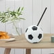 thumbnail image 3 of Vasos con forma de balón deportivo de 450 ml con tapa y pajita para beber jarabe Fútbol, 3 of 9